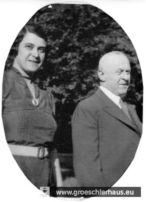 Hermann (1880 – 1944 KZ Bergen-Belsen) und Änne Gröschler ( 1888 – 1983 Groningen, Holocaust-Überlebende) konnten ihre Kinder aus Deutschland herausbringen.